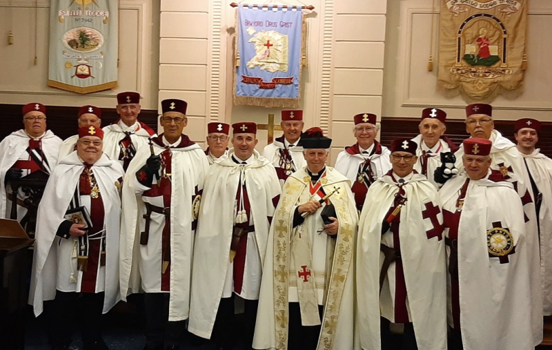 Giraldus Cambrensis Preceptory celebrates 75 years